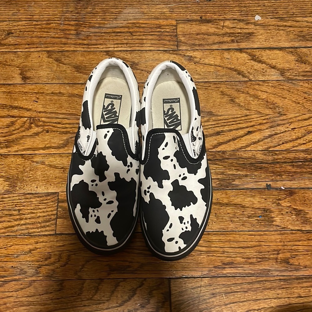 cow print vans